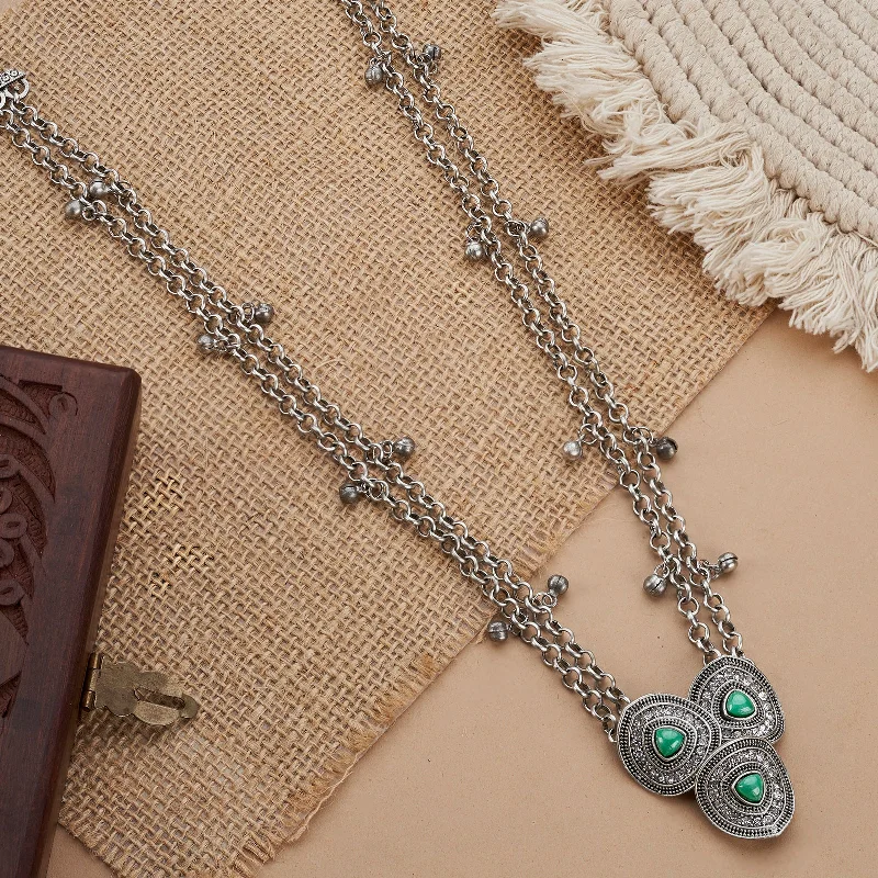 Breathtaking Jewelry, Breathtaking Prices Teejh Aprimoksh Silver Turquoise Necklace Breathtaking Jewelry, Breathtaking Prices Teejh Aprimoksh Silver Turquoise Necklace
