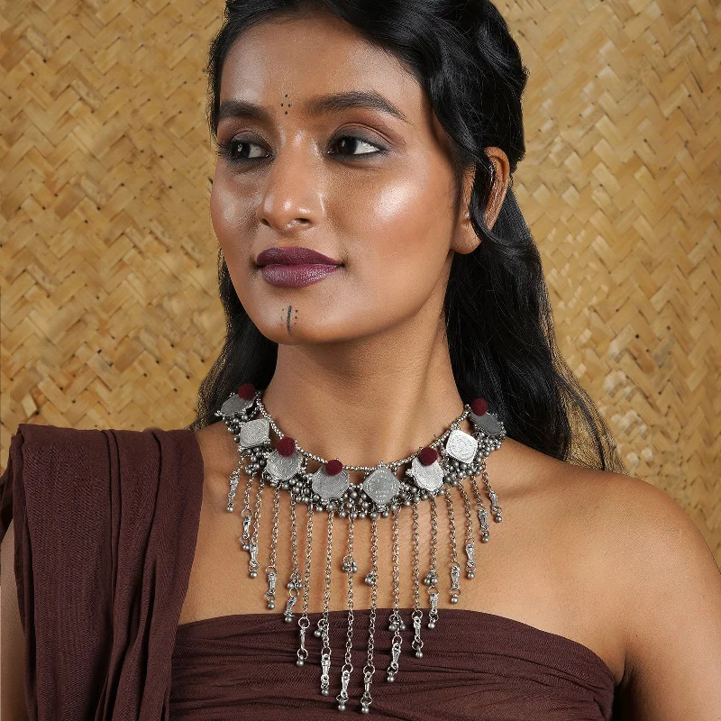 Upgrade Your Jewelry Collection For Less Teejh Drahma Coin Necklace