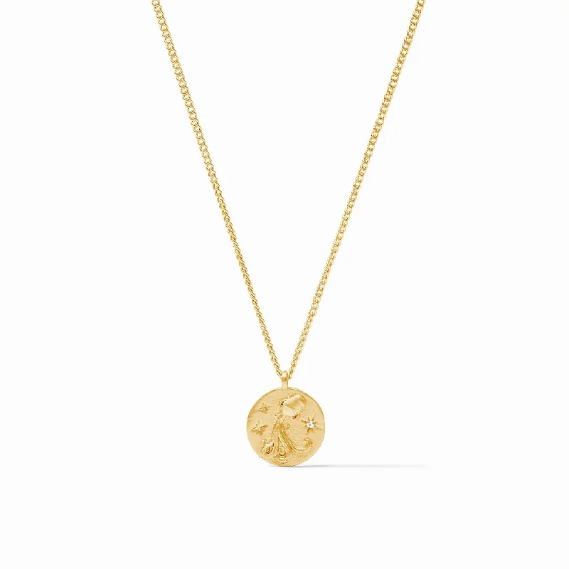 Jewelry Clearance Sale – Final Reductions Zodiac Delicate Necklace - Aquarius