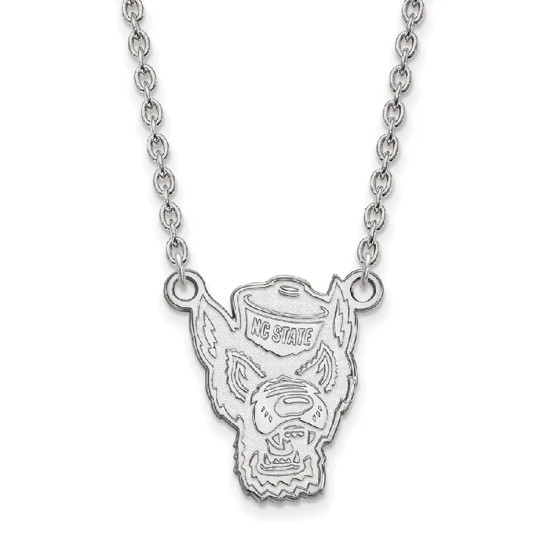 Huge Markdowns On Premium Jewelry Styles 10k White Gold North Carolina Large Pendant Necklace