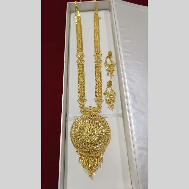 Don't Miss Out On Jaw-Dropping Jewelry Discounts Pari Art Jewellery Forming Long Necklace Set