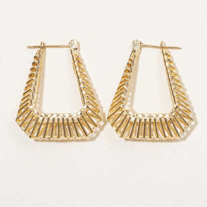Best-Selling Jewelry Now Available At Special Deals 10k Yellow Gold Cage Hoop Earrings Best-Selling Jewelry Now Available At Special Deals 10k Yellow Gold Cage Hoop Earrings