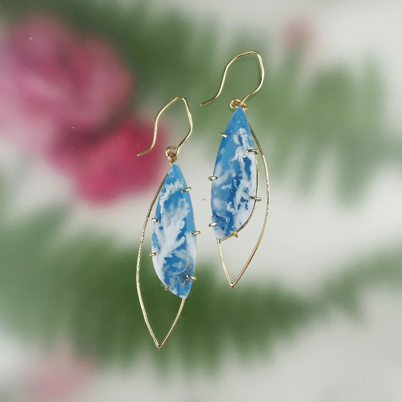 Luxury Jewelry Now At Special Promotional Rates 14k Blue Sky Earrings