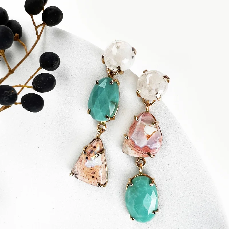 Flash Sale On Stunning Jewelry – Don't Miss Out 14k Opal Montage Earrings