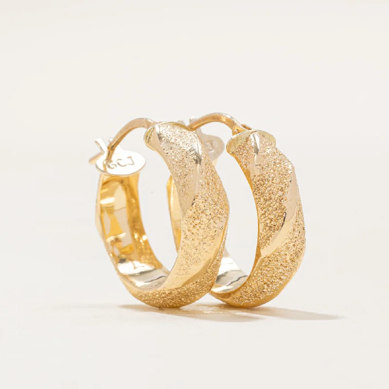 Your Dream Jewelry At Dream Prices – Shop Now 14k Yellow Gold Hoop Earrings