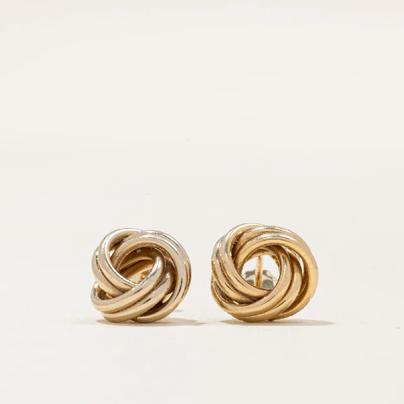Once-A-Year Jewelry Deals – Shop Before They’Re Gone 14k Yellow Gold Knot Earrings