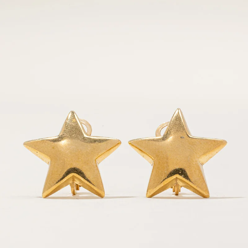 Affordable Elegance – Premium Jewelry At Special Prices 18k Yellow Gold Star Earrings Affordable Elegance – Premium Jewelry At Special Prices 18k Yellow Gold Star Earrings