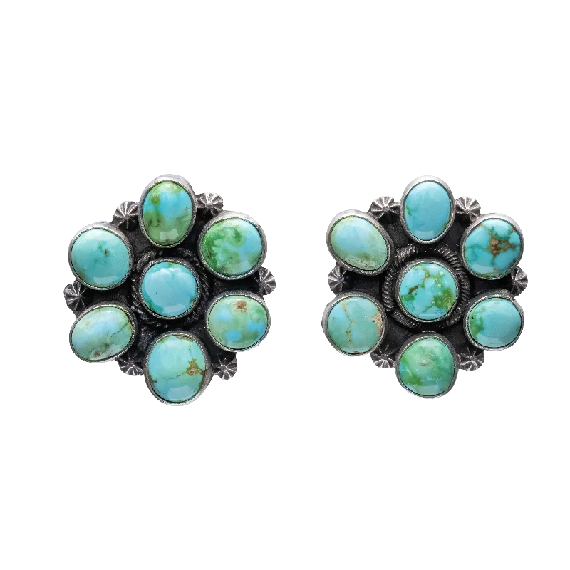 Luxury Jewelry At Unbeatable Discounts Sonoran Turquoise Starburst Earrings | Artisan Handmade Luxury Jewelry At Unbeatable Discounts Sonoran Turquoise Starburst Earrings | Artisan Handmade