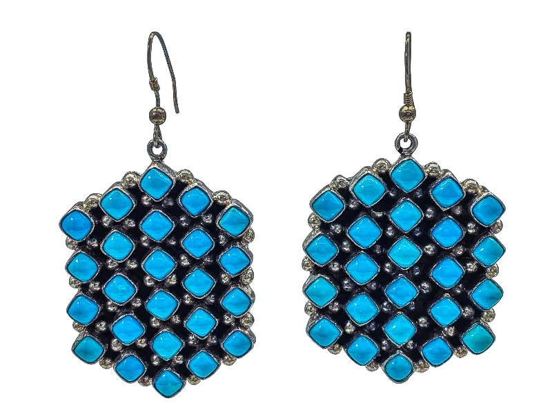 Grab Your Favorite Jewelry At The Lowest Prices Sleeping Beauty Turquoise Cluster Earrings | D. Ashley Grab Your Favorite Jewelry At The Lowest Prices Sleeping Beauty Turquoise Cluster Earrings | D. Ashley