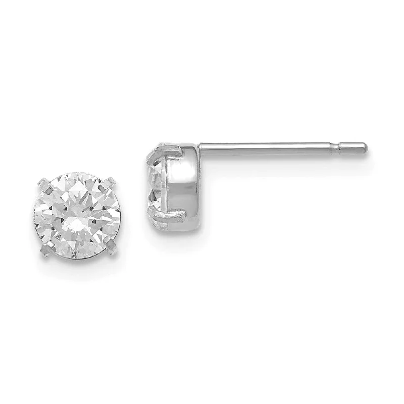 Upgrade Your Collection With Our Limited-Time Jewelry Sale 5mm Cubic Zirconia Stud Earrings in 14k White Gold Upgrade Your Collection With Our Limited-Time Jewelry Sale 5mm Cubic Zirconia Stud Earrings in 14k White Gold