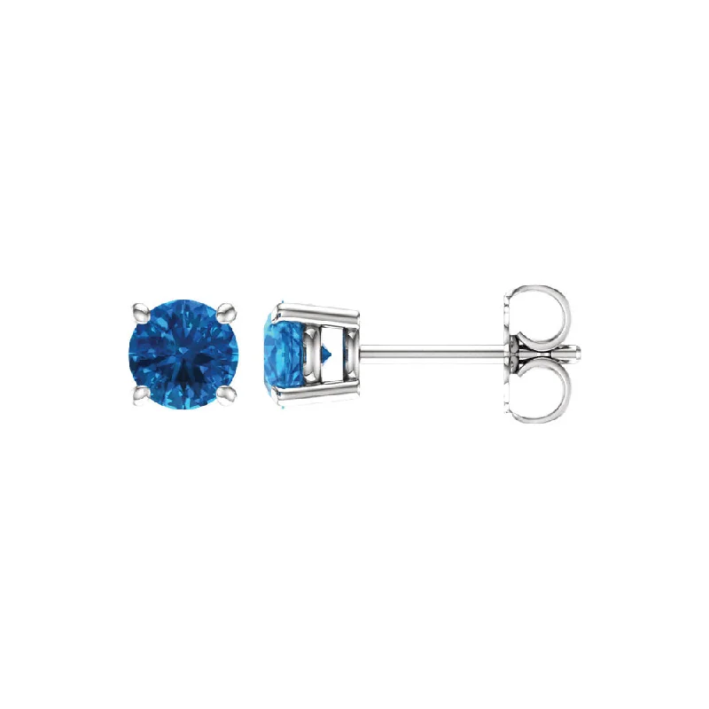 High-End Sparkle, Low-End Prices – Shop Now 5mm Round Swiss Blue Topaz Stud Earrings in 14k White Gold High-End Sparkle, Low-End Prices – Shop Now 5mm Round Swiss Blue Topaz Stud Earrings in 14k White Gold