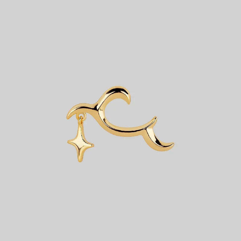 Exclusive Jewelry Sale – Limited-Time Discounts ASTRA. Abstract Waves & Star Stud Earring - Gold Exclusive Jewelry Sale – Limited-Time Discounts ASTRA. Abstract Waves & Star Stud Earring - Gold