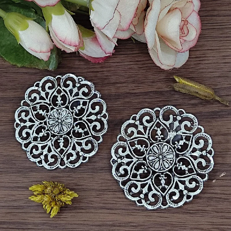 Buy More, Save More – Special Jewelry Discounts Bevy Pearls Oxidised Plated Stud Earrings Buy More, Save More – Special Jewelry Discounts Bevy Pearls Oxidised Plated Stud Earrings