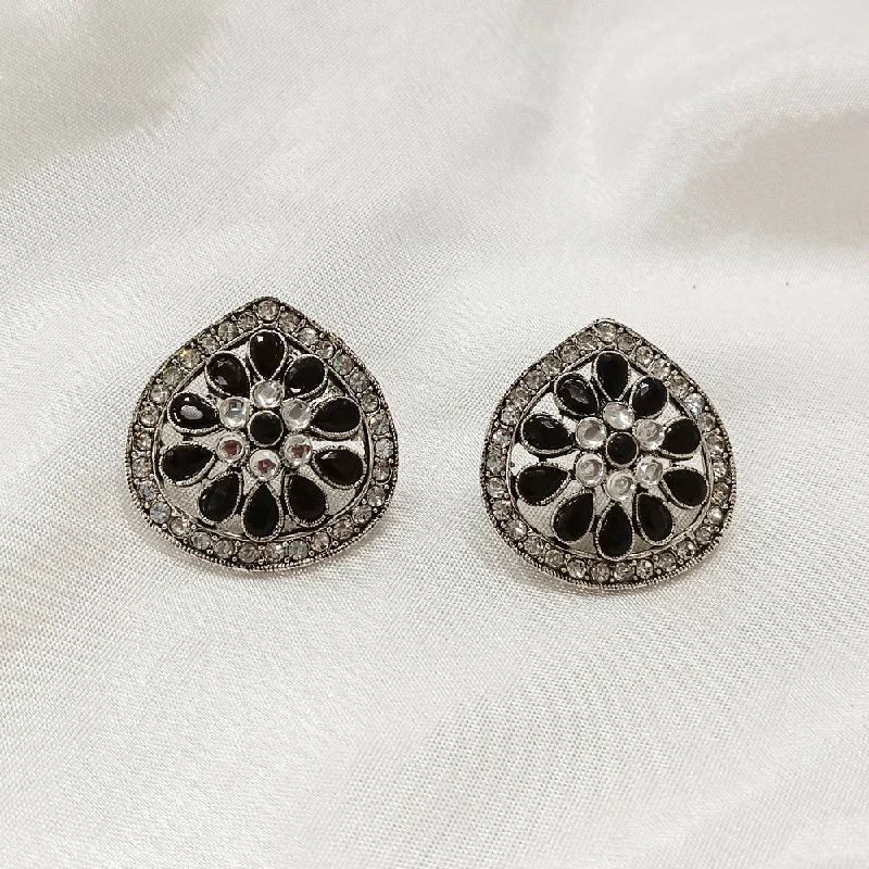 Seasonal Jewelry Deals – Elevate Your Style Bhavi Jewels Silver Plated Crystal Stone Stud Earrings Seasonal Jewelry Deals – Elevate Your Style Bhavi Jewels Silver Plated Crystal Stone Stud Earrings