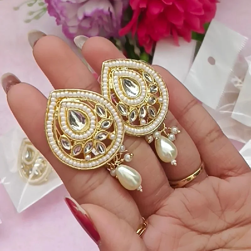 Huge Savings On Timeless Jewelry Collections Bhavi Kundan Stone Gold Plated Stud Earrings Huge Savings On Timeless Jewelry Collections Bhavi Kundan Stone Gold Plated Stud Earrings