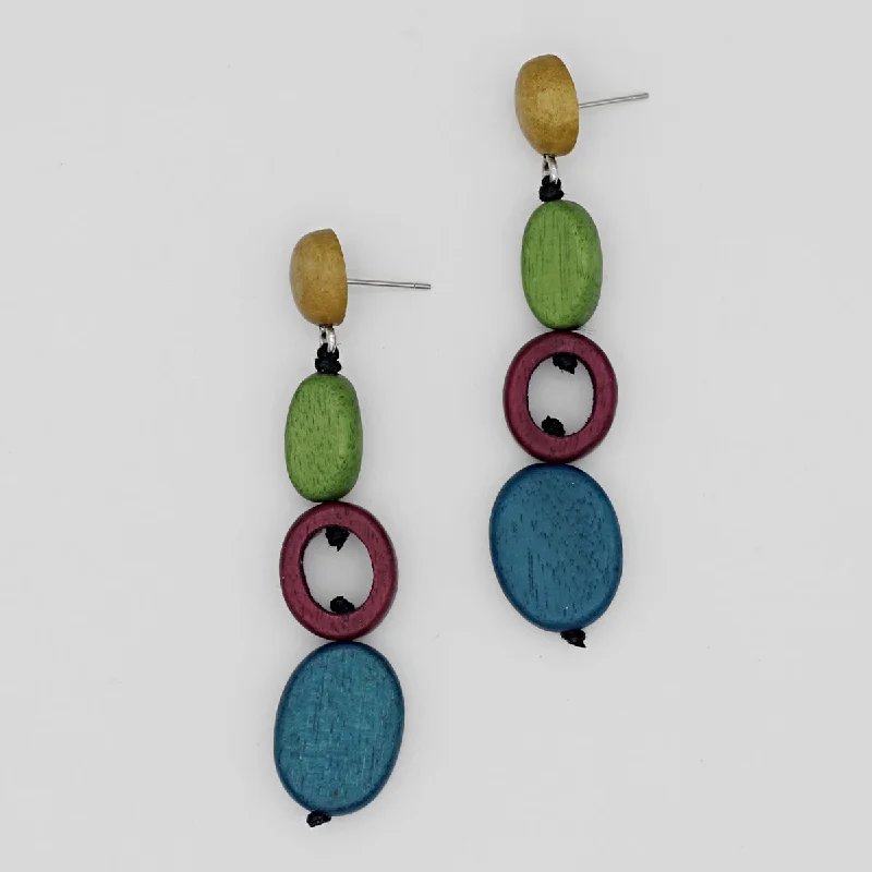 Limited-Time Jewelry Sale – Don't Miss Out On Dazzling Discounts Blue and Green Shiori Earrings