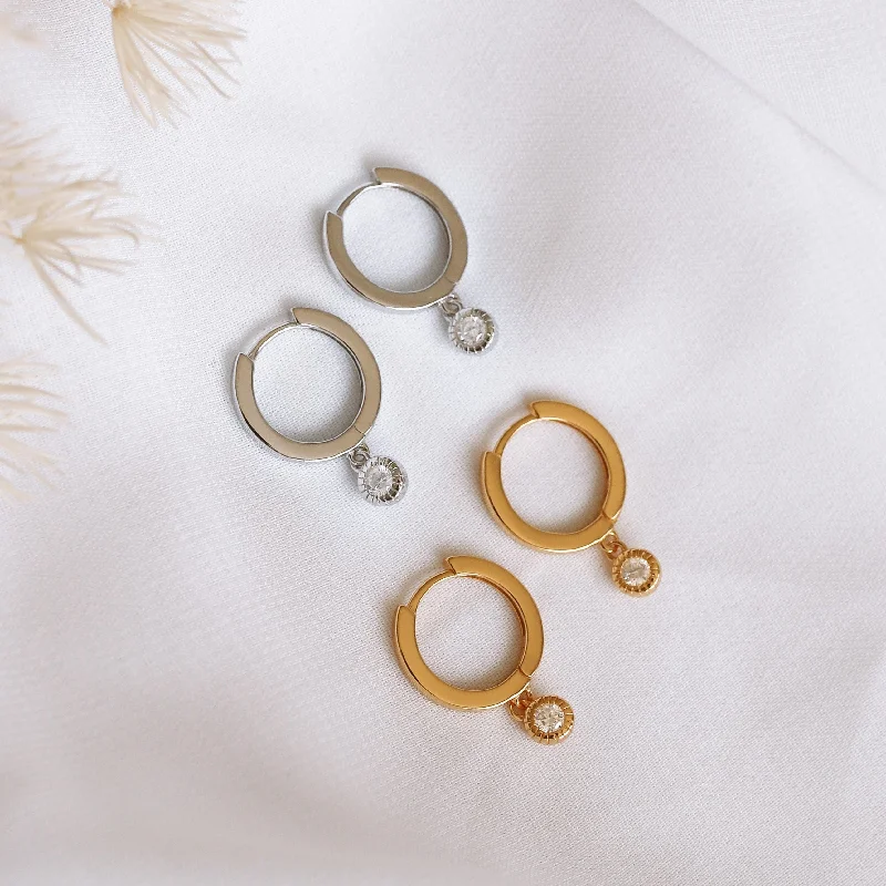 Shine Without Limits – Jewelry Sale Happening Now Caera - Sterling Silver Hoop Earrings