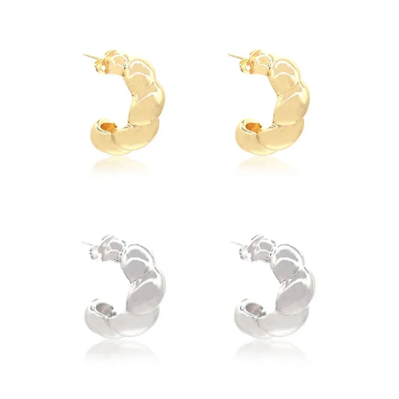 Your Dream Jewelry At Dream Prices Chunky Crescent Bubble Earrings