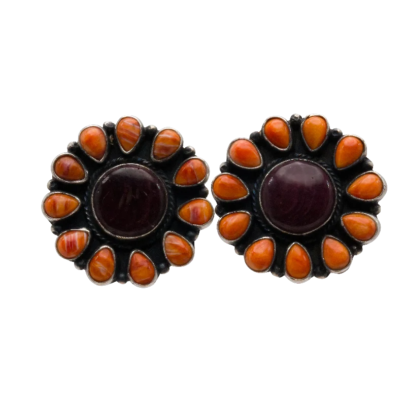 Big Discounts On Elegant Jewelry Collections Spiny Oyster Shell Cluster Earrings | Dee Tso Big Discounts On Elegant Jewelry Collections Spiny Oyster Shell Cluster Earrings | Dee Tso