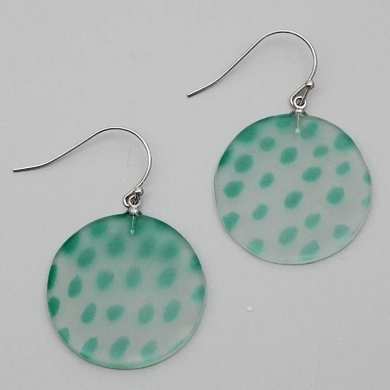 Waterproof Stainless Steel Jewelry For Lasting Beauty Green Maureen Earrings