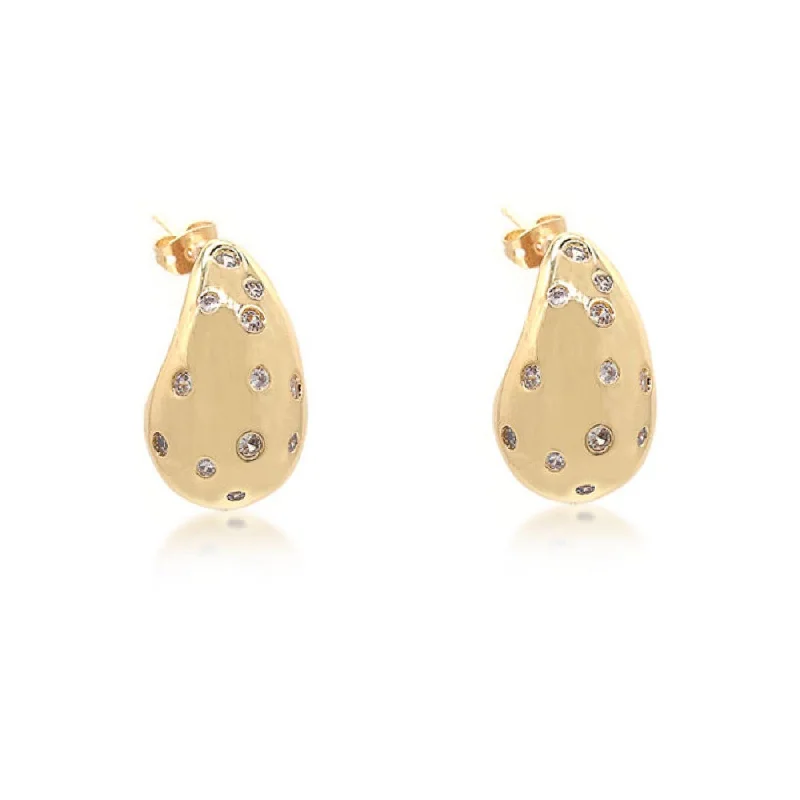 Jewelry Sale Alert – Shop Timeless Elegance Today Cz Cluster Teardrop Water drop Earrings