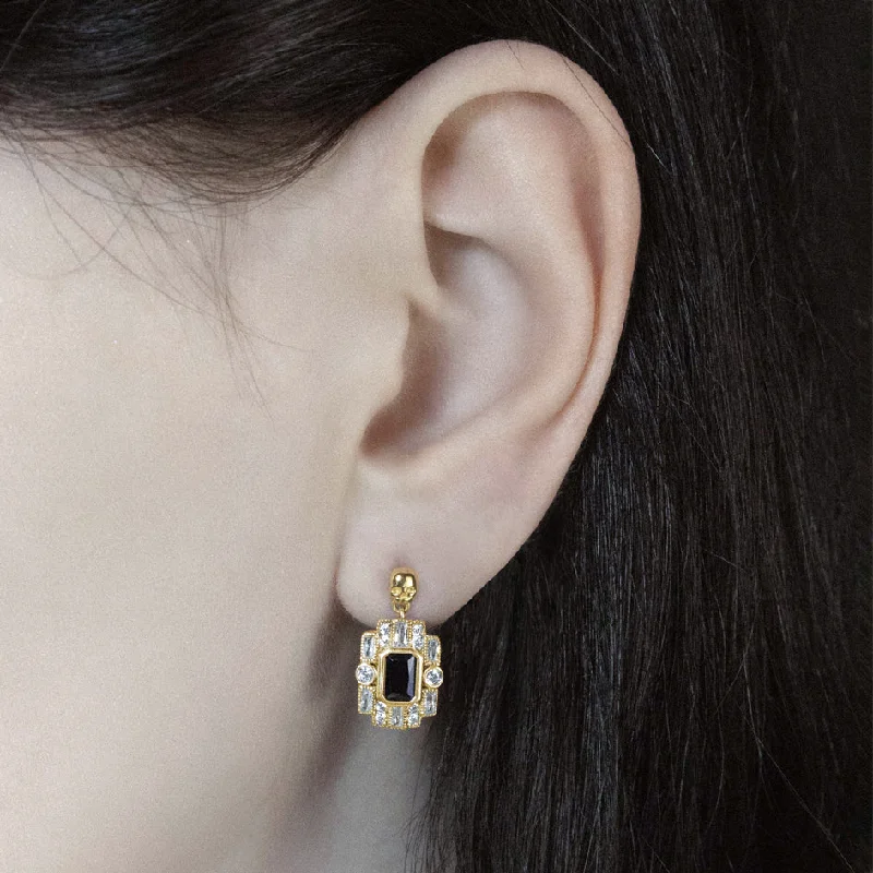 Shop Signature Jewelry Styles At Exclusive Prices DECO. Skull & Black Spinel Statement Earrings - Gold Shop Signature Jewelry Styles At Exclusive Prices DECO. Skull & Black Spinel Statement Earrings - Gold