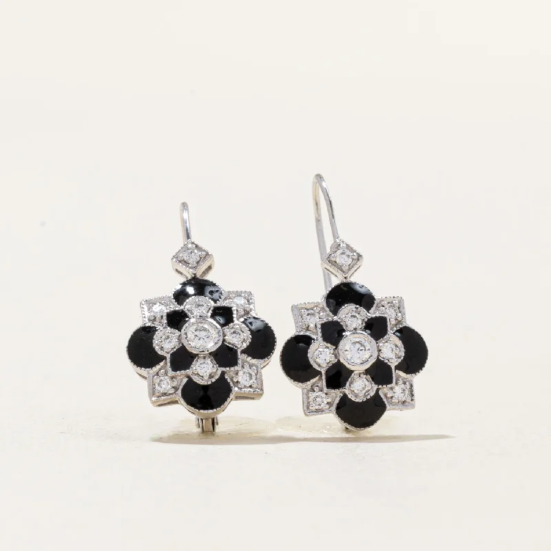 Exclusive Gemstone Jewelry Markdowns – Shop Now Diamond & Black Enamel Earrings | 0.24ctw | Exclusive Gemstone Jewelry Markdowns – Shop Now Diamond & Black Enamel Earrings | 0.24ctw |