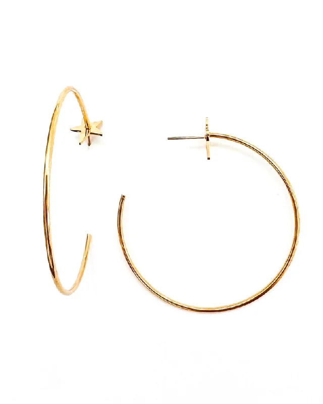 Affordable Glamour – Must-Have Jewelry At Special Rates Efrin Star Stud Hoops