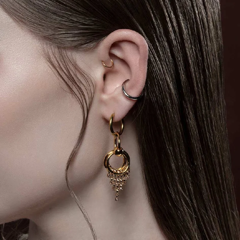 Final Call – Shop Exquisite Jewelry Before It's Gone EXILE. Dazzle Chain Hoop Drop Earrings - Gold Final Call – Shop Exquisite Jewelry Before It's Gone EXILE. Dazzle Chain Hoop Drop Earrings - Gold