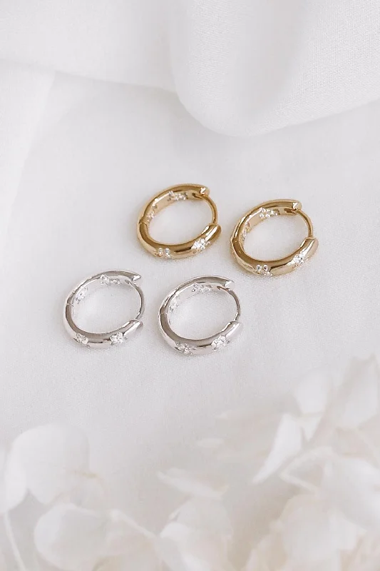 Upgrade Your Collection With Our Limited-Time Jewelry Sale Fleur - Sterling Silver Hoop Earrings