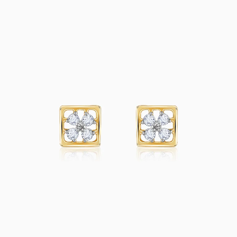 Bestselling Jewelry Now On Sale – Elevate Your Look Gold Square Cut Diamond Stud Earrings Bestselling Jewelry Now On Sale – Elevate Your Look Gold Square Cut Diamond Stud Earrings