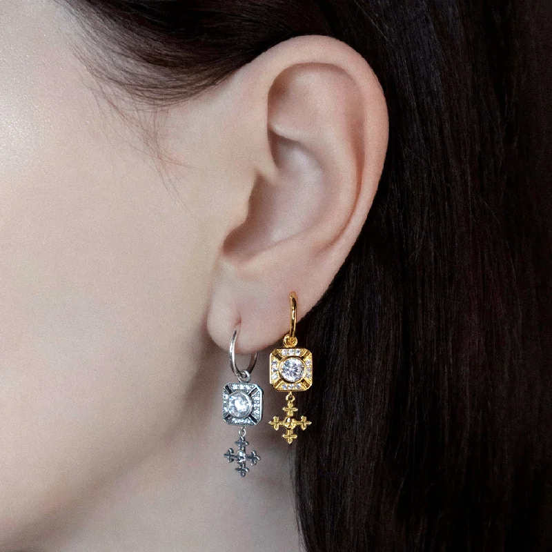 Sparkle For Less – Shop Our Limited-Time Jewelry Deals GRANDIOSE. Gothic Cubic Zirconia Cluster Hoop Earrings - Gold Sparkle For Less – Shop Our Limited-Time Jewelry Deals GRANDIOSE. Gothic Cubic Zirconia Cluster Hoop Earrings - Gold