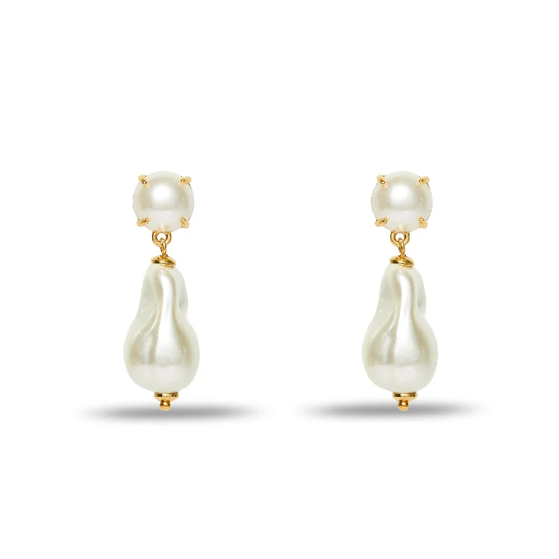 Timeless Elegance, Temporary Discounts – Act Fast PEARL JACKIE DROP EARRINGS