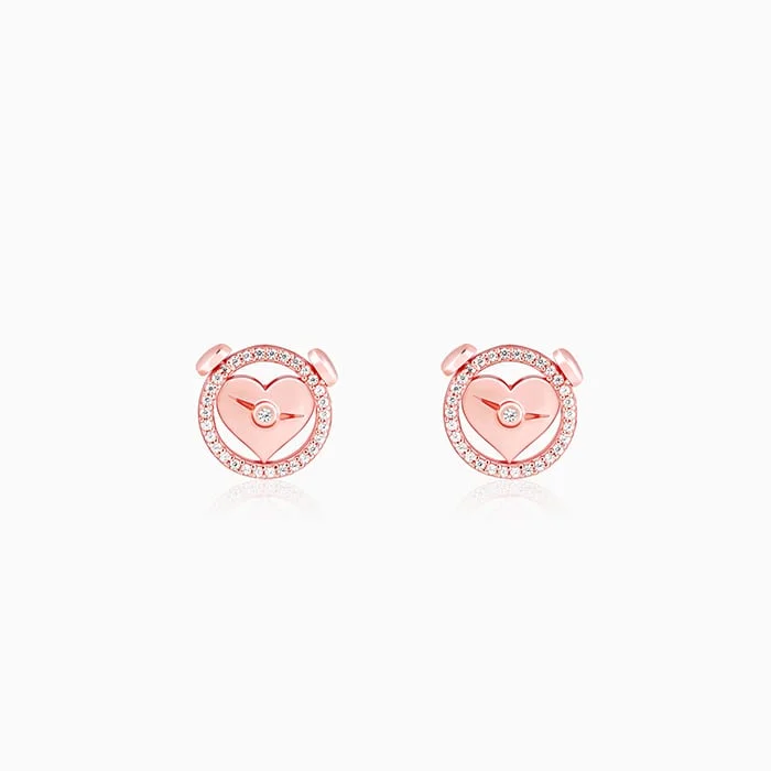 Grab Your Favorite Jewelry At The Lowest Prices Rose Gold I Miss You Stud Earrings Grab Your Favorite Jewelry At The Lowest Prices Rose Gold I Miss You Stud Earrings