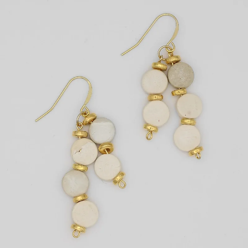 Delicate Crystal Jewelry For Sophisticated Charm Ivory Nicole Dangle Earring