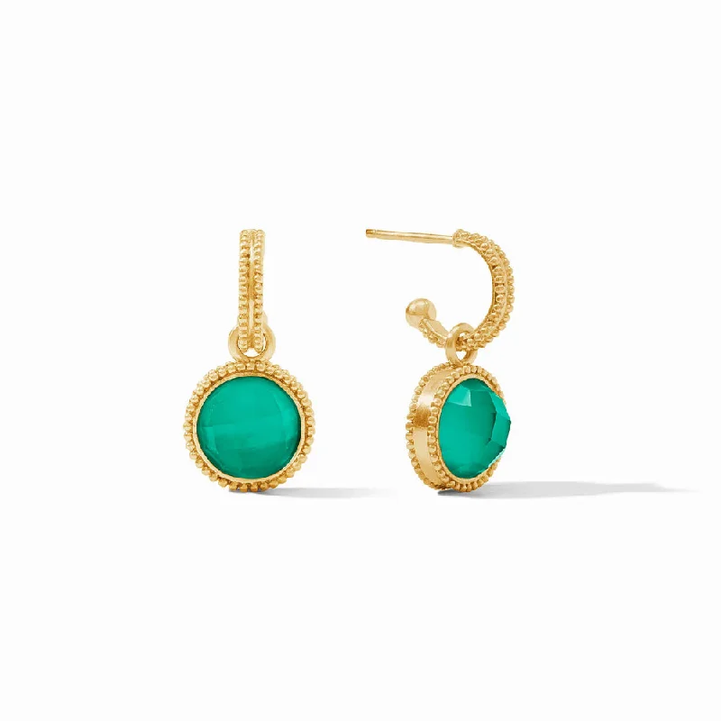 Premium Jewelry At Promotional Prices – Shine Today Julie Vos Fleur-de-Lis Hoop & Charm Earring Premium Jewelry At Promotional Prices – Shine Today Julie Vos Fleur-de-Lis Hoop & Charm Earring