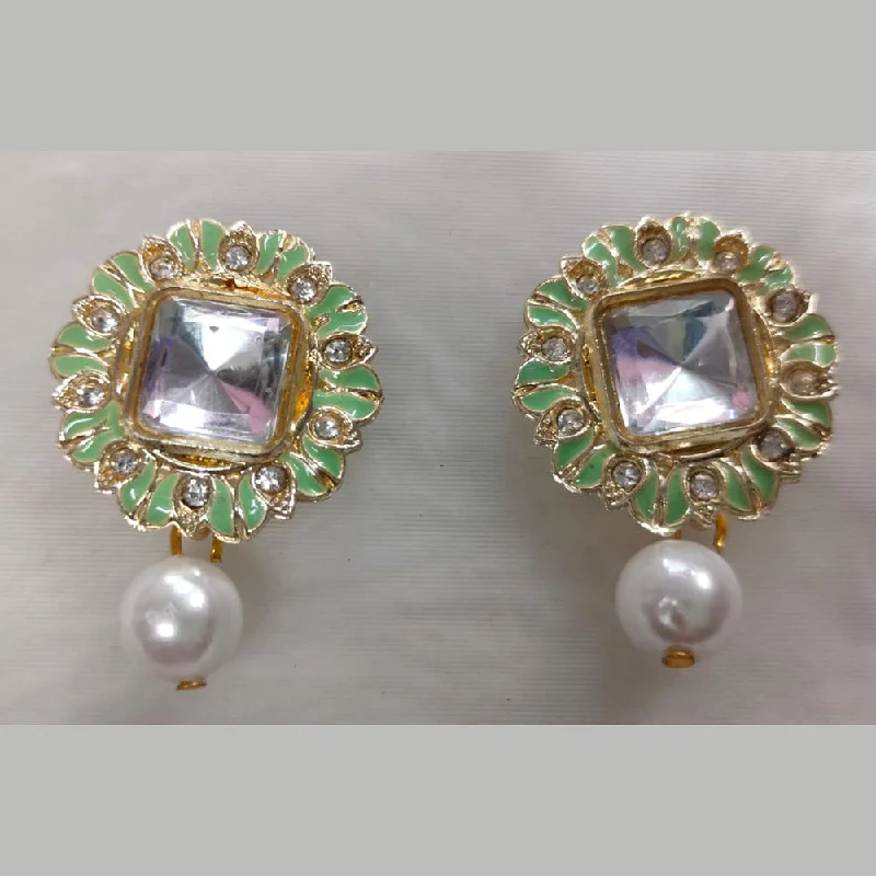 Grab Exquisite Jewelry At The Lowest Prices Khushboo Jewellers Gold Plated Stud Earrings (Assorted Color) Grab Exquisite Jewelry At The Lowest Prices Khushboo Jewellers Gold Plated Stud Earrings (Assorted Color)