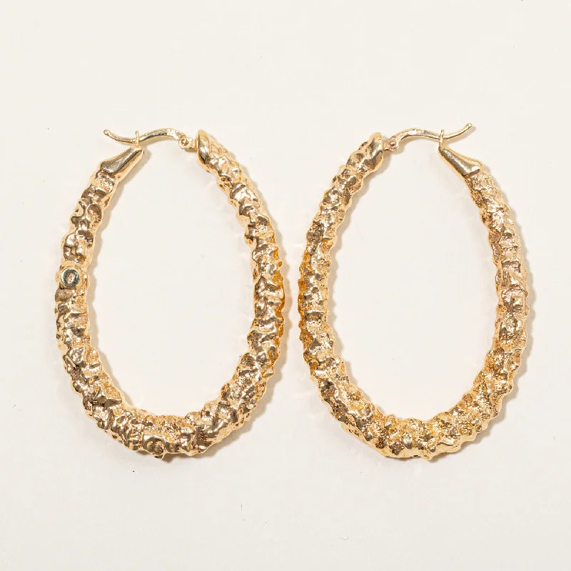 Personalized Jewelry Sale – Unique Pieces At Great Prices Large 18k Yellow Gold Oval Hoop Earrings Personalized Jewelry Sale – Unique Pieces At Great Prices Large 18k Yellow Gold Oval Hoop Earrings