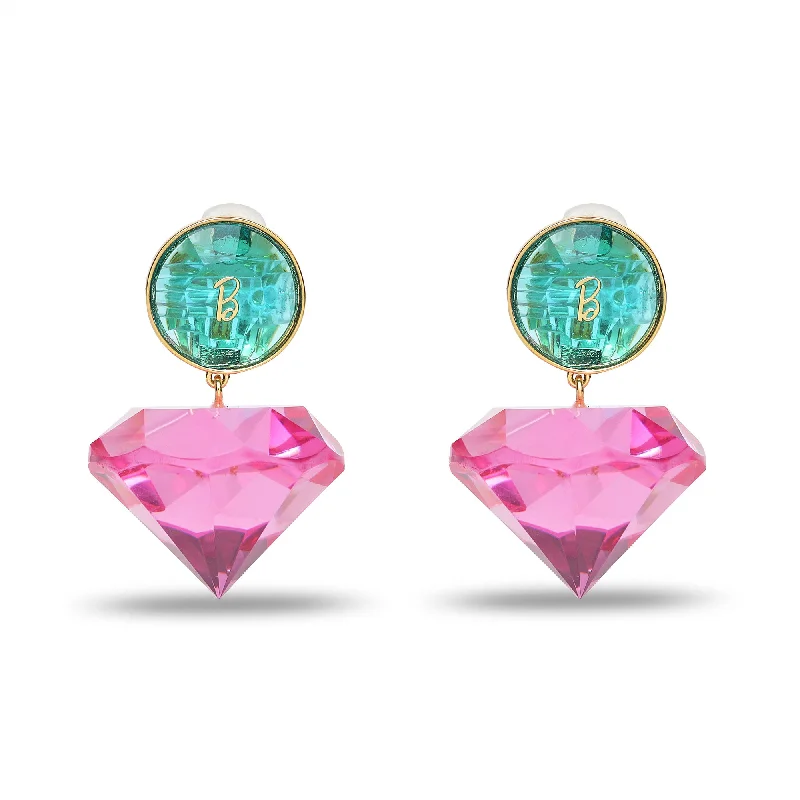 Timeless Elegance Now At Special Discounts BARBIE™ X LELE SADOUGHI BUBBLEGUM CONFETTI CRYSTAL DROP EARRING