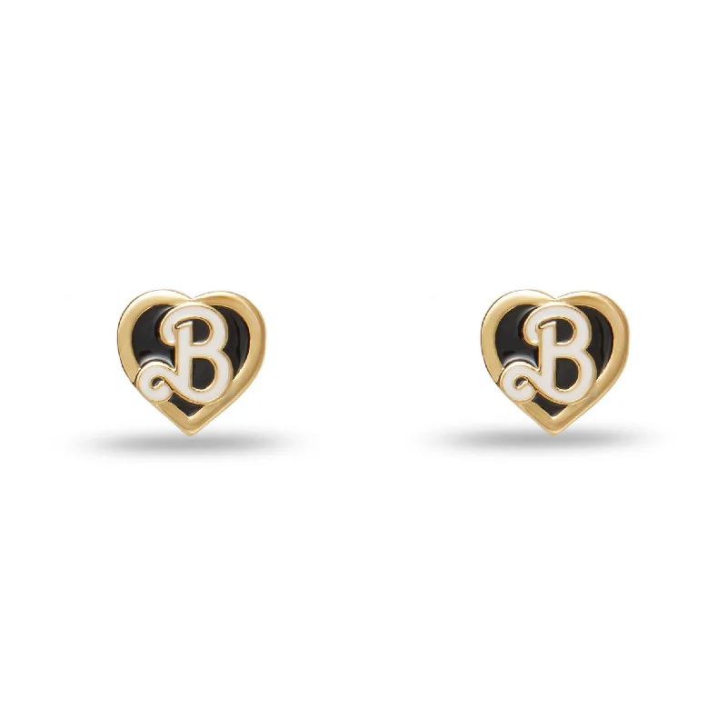 Must-Have Jewelry At Unbelievable Discounts BARBIE™ X LELE SADOUGHI JET HEART STUD EARRING