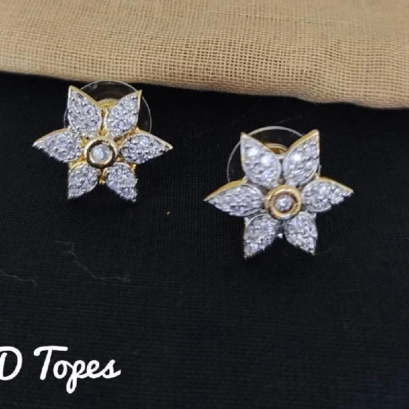 Exclusive Jewelry Offers – Shine For Less Lucentarts Jewellery Gold Plated AD Stone Stud Earrings Exclusive Jewelry Offers – Shine For Less Lucentarts Jewellery Gold Plated AD Stone Stud Earrings