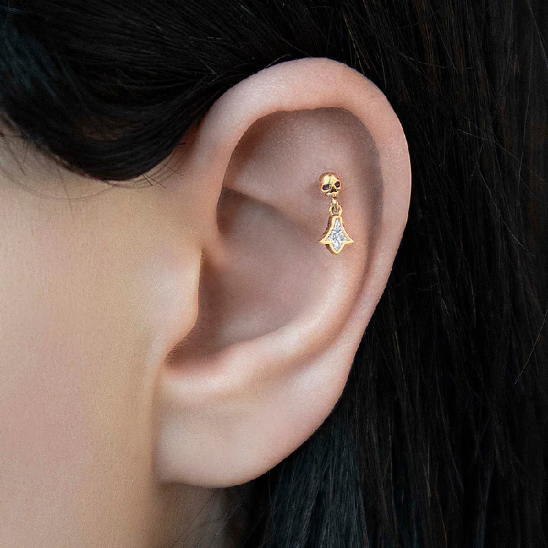 Best Jewelry Deals – Premium Quality At Exclusive Discounts LUX. Skull & Fan Drop Stud Earring - Gold Best Jewelry Deals – Premium Quality At Exclusive Discounts LUX. Skull & Fan Drop Stud Earring - Gold