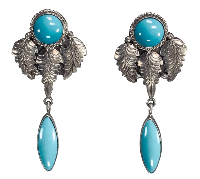 Special Sale On Handcrafted Jewelry – Shop Today Sleeping Beauty Turquoise Feather Earrings | M. & R. Calladitto Special Sale On Handcrafted Jewelry – Shop Today Sleeping Beauty Turquoise Feather Earrings | M. & R. Calladitto