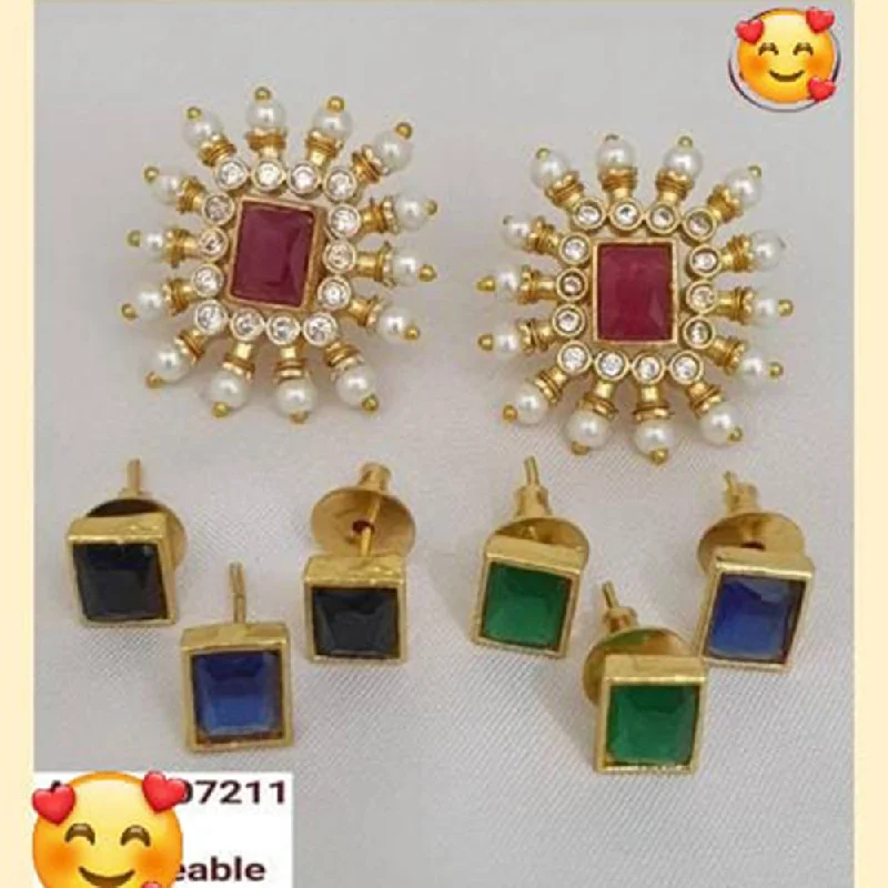Personalized Jewelry Sale – Meaningful Gifts At Great Prices Manisha Jewellery Gold Plated Changeable Stud Earrings Personalized Jewelry Sale – Meaningful Gifts At Great Prices Manisha Jewellery Gold Plated Changeable Stud Earrings