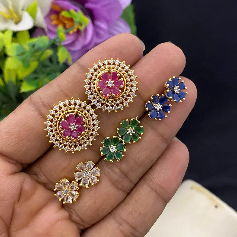 Jewelry Sale Bonanza – Grab Your Sparkle Now Manisha Jewellery Gold Plated AD Stone Changeable Stud Earrings Jewelry Sale Bonanza – Grab Your Sparkle Now Manisha Jewellery Gold Plated AD Stone Changeable Stud Earrings