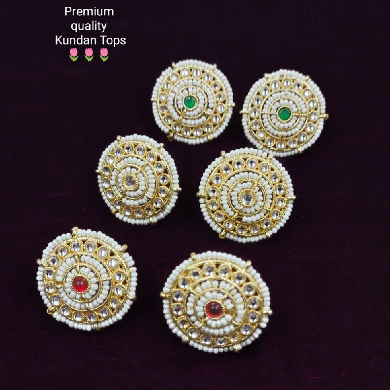 Trending Jewelry Styles Now At Limited-Time Discounts Manisha Jewellery Gold Plated Kundan Stud Earrings Trending Jewelry Styles Now At Limited-Time Discounts Manisha Jewellery Gold Plated Kundan Stud Earrings
