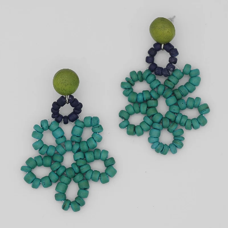 Exclusive Savings On Timeless Jewelry Pieces Ocean Beaded Flower Earrings