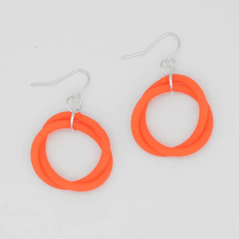 Limited-Stock Jewelry Sale – Shop Before It's Gone Orange Cefalu Swirl Earring