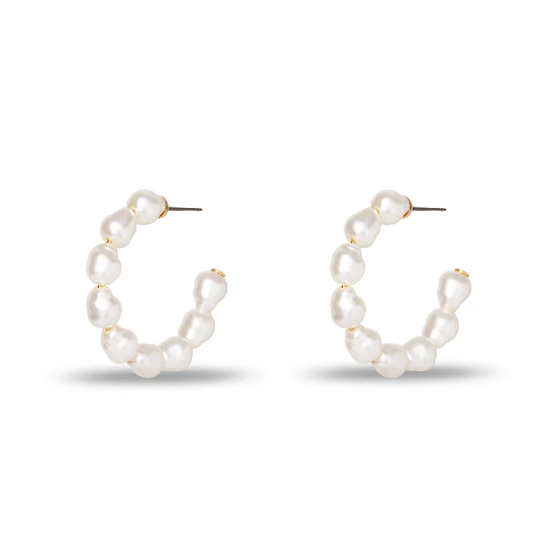 Limited-Time Offer On Elegant Jewelry Pieces KEEPSAKE STARDUST HOOP EARRINGS