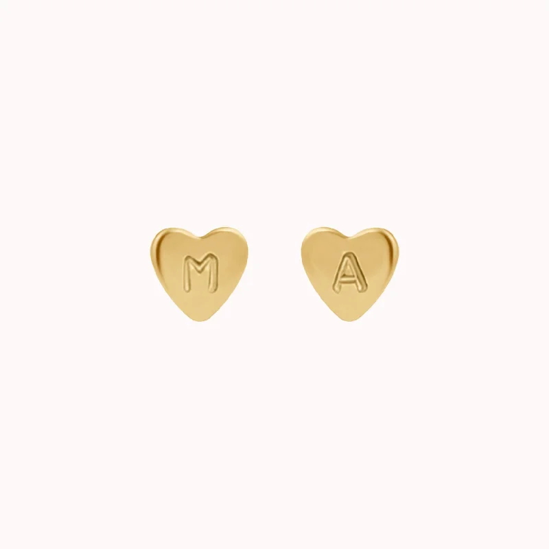 Flash Jewelry Sale – Get Stunning Pieces At Low Prices Personalized Cleo Heart Stud Earrings Flash Jewelry Sale – Get Stunning Pieces At Low Prices Personalized Cleo Heart Stud Earrings